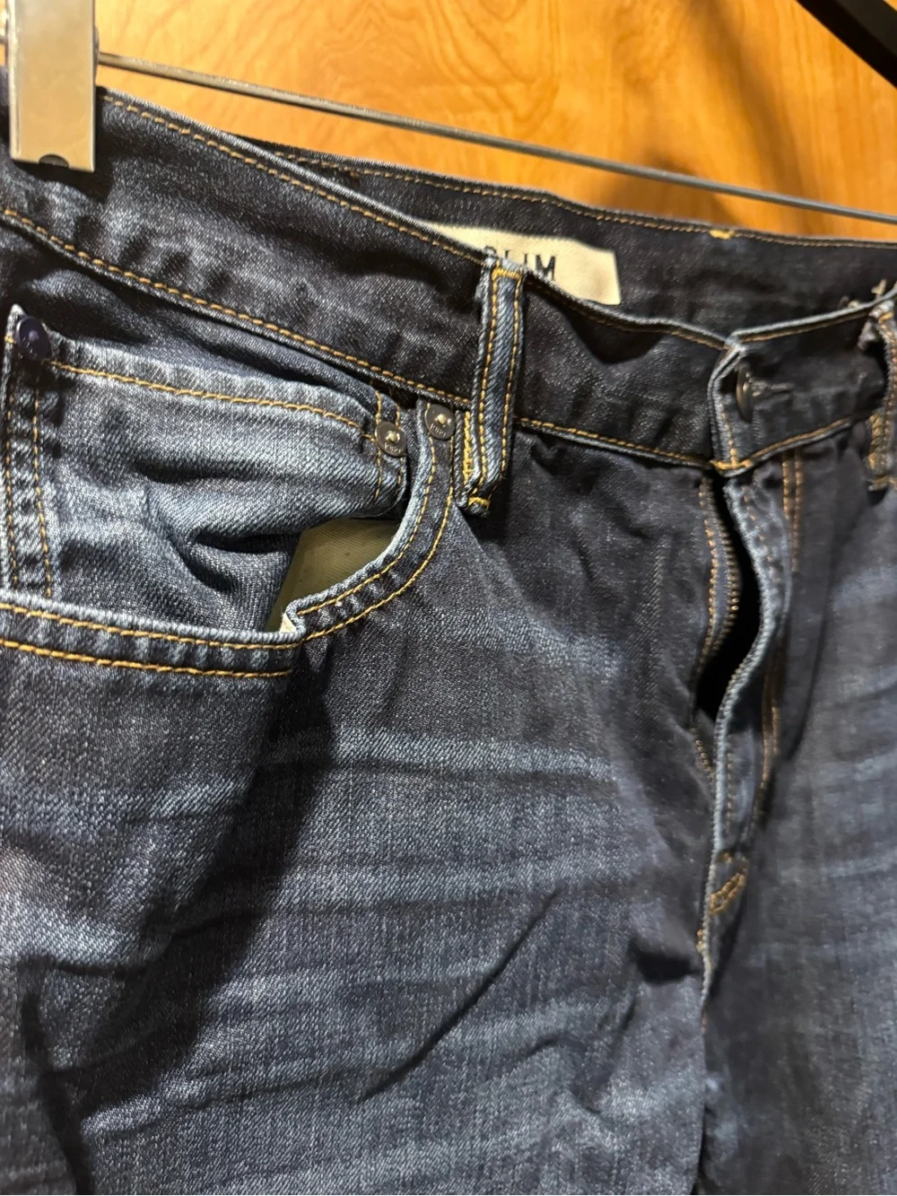 GAP 1969 Slim Men’s Jeans in Dark Blue Denim